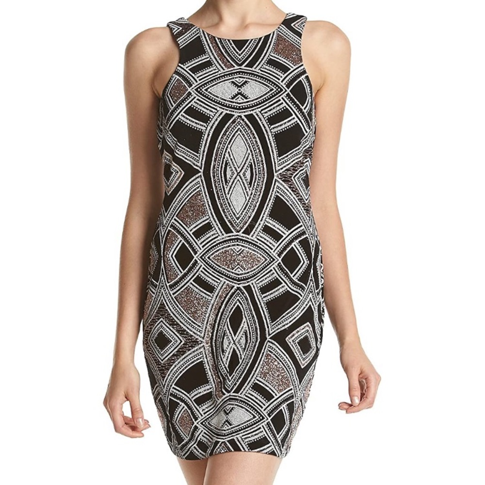 Speechless Glitter Bodycon Tank Dress EUC